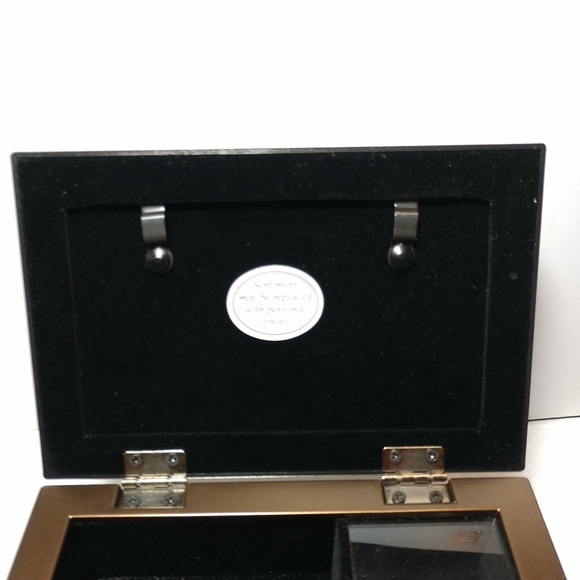 🎶🎵 Music Box 6" Carson Home Accents Serenity Prayer Plays "Friend Fur Elise" - Picture 9 of 11